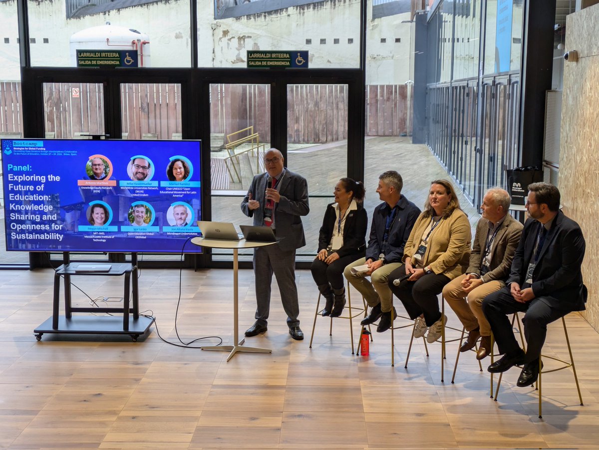 AzenethPatino's tweet image. #IFEbootcamp2024 Opening Panel  #OpenEducation #FutureOfEducation #SolutionsCocreation #MondragonUnibertsitatea