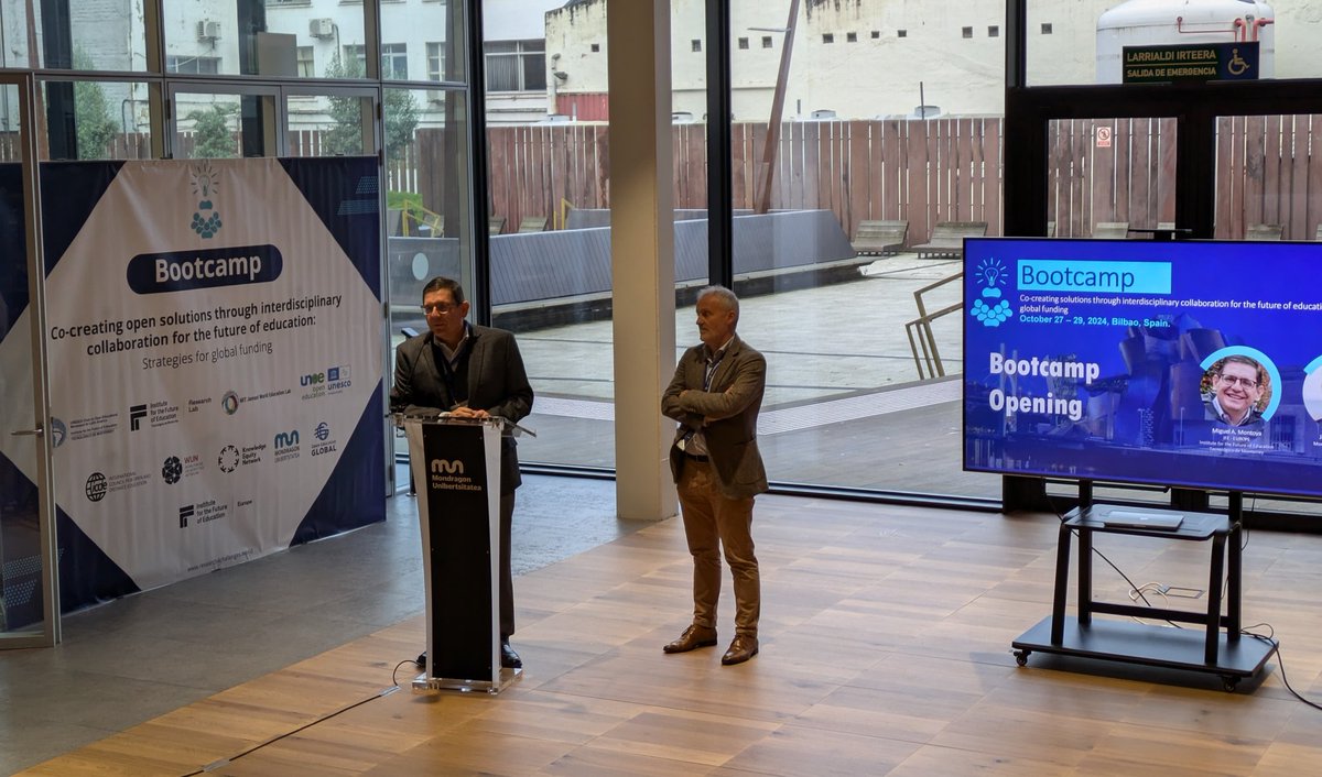 AzenethPatino's tweet image. #IFEbootcamp2024 Opening Panel  #OpenEducation #FutureOfEducation #SolutionsCocreation #MondragonUnibertsitatea