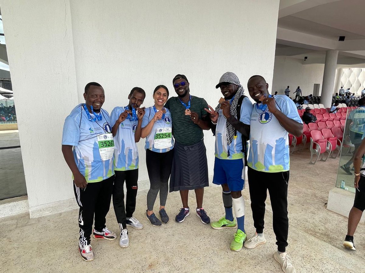 Unity Homes crew out here running and representing at the #StanChartNairobiMarathon! Nothing like a good race to build team spirit and break a sweat!