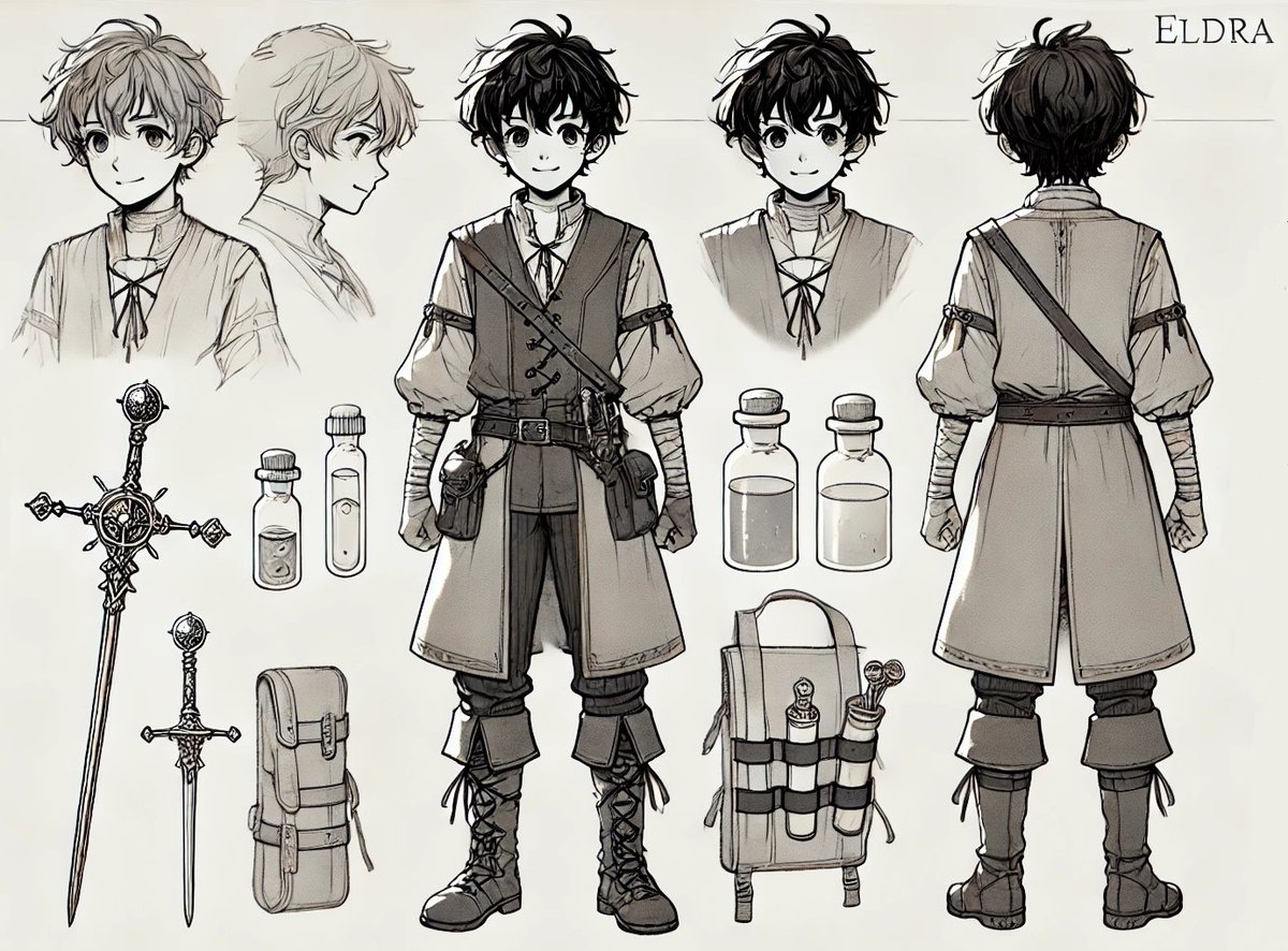 tsisana_cat's tweet photo. Eldra healer. @LastOdyssey_io A young healer from a mountain monastery wielding a sword in the shape of a cross. Carries potions and scrolls of ancient knowledge to protect and heal on the road.
#CreateTheLegend https://t.co/bqrqVHuLpw