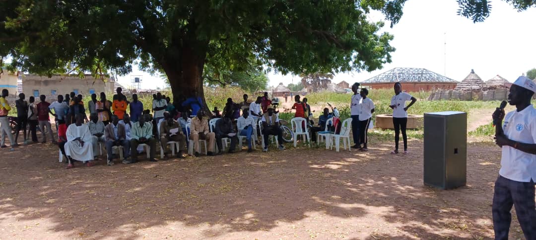 Wartsouthsudan's tweet photo. π GBV awareness in Gok Machar: Emphasizing the importance of reporting GBV cases and connecting survivors to support services. Supported by Concern Worldwide and Irish Aid. πͺπ #GBVAwareness #ReportGBV #WARTSouthSudan
@Concern @Irish_Aid https://t.co/rU4IHjlpnV