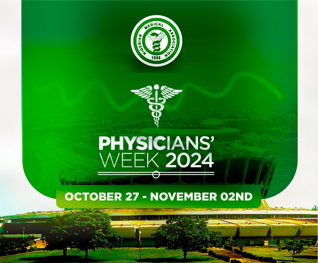 nationalnma's tweet photo. It’s the season of Physicians’ Week all over Nigeria.

There’s an activity near you. Join them. Tell us. Tag us!

Happy Physicians’ week to our Hippocratic Brethren across the country. https://t.co/YyB9oXbYiJ