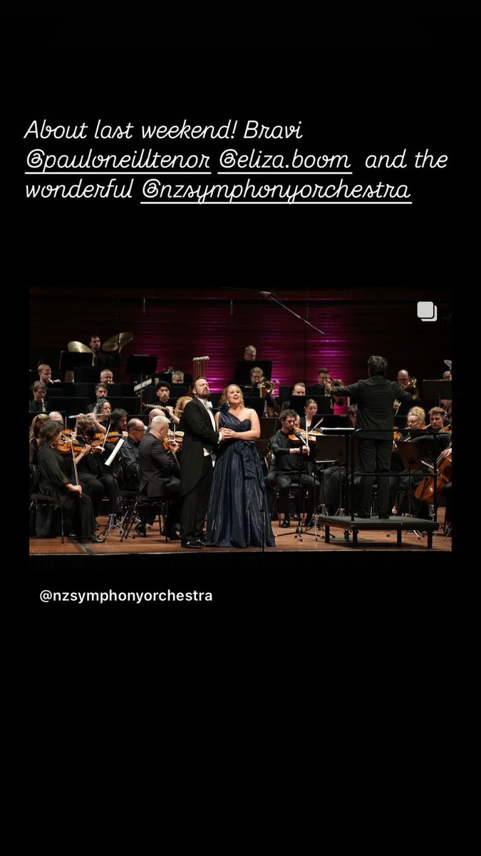 josluigomrios's tweet photo. Bravi @NZSO #elizaboom #pauloneill #aboutlastweek https://t.co/8MaUxssZgv
