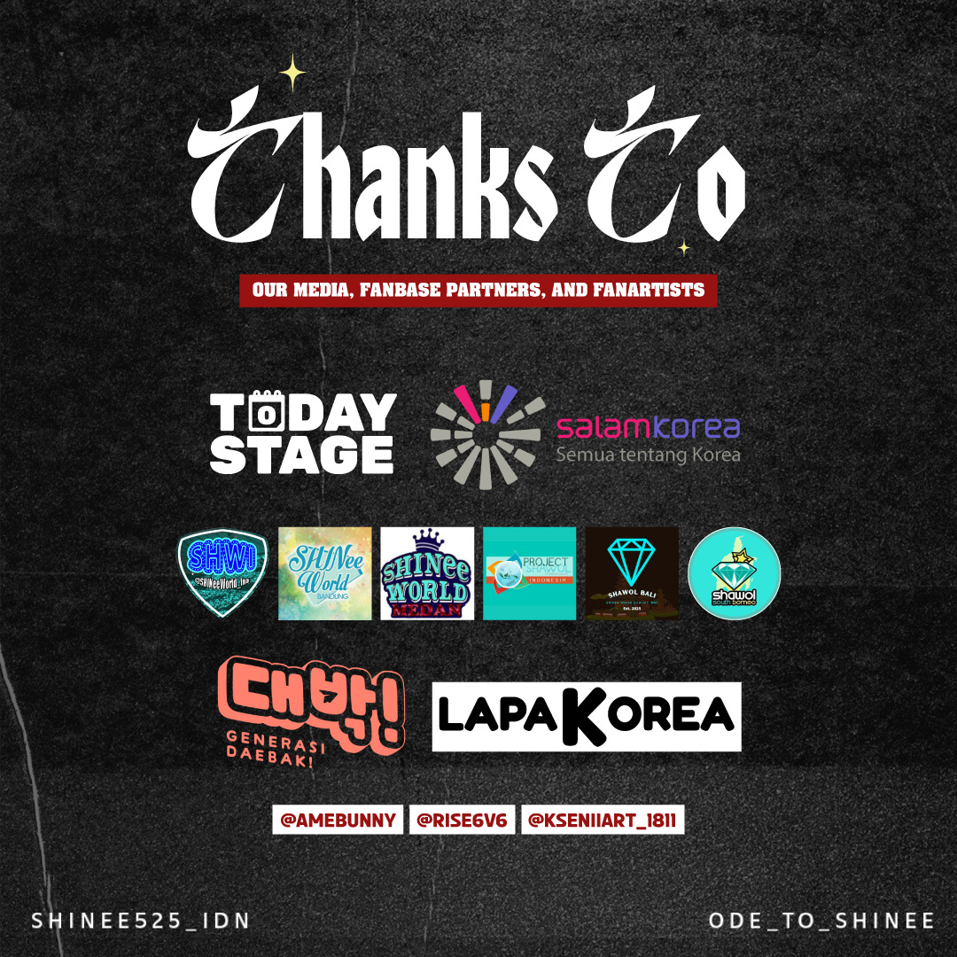 We would like to extend special thanks to our media partner, fanbase partner, and fan artists for their support of our fan projects at Ephemeral Gaze in Jakarta ❤️

#Ephemeral_Gaze_INDONESIA 
#Ephemeral_Gaze_Jakarta 
#TAEMIN 

<a href="/todaystageid/">todaystageid</a> <a href="/salamkorea/">Salam Korea</a> <a href="/SHINeeWorld_Ina/">SHWI★</a>