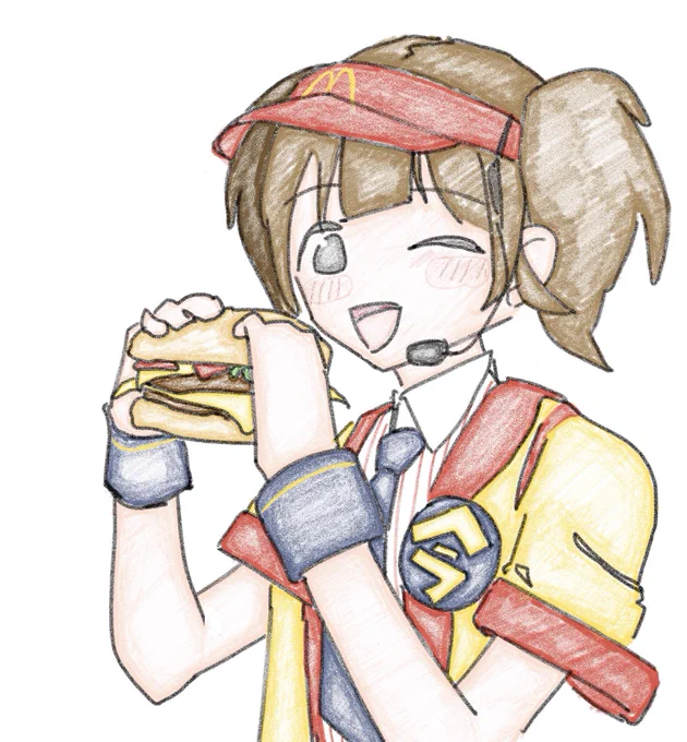 #いまだけダブチ食べ美 