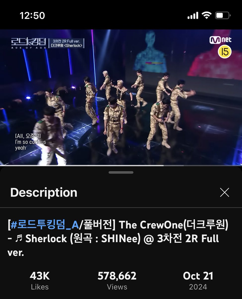 crewone2211's tweet photo. 43k likes ๐๐ญ
580k soon letโs go ๐ฅ๐ฅ
#TheCrewOneStreamingParty https://t.co/t2snkWrRAx