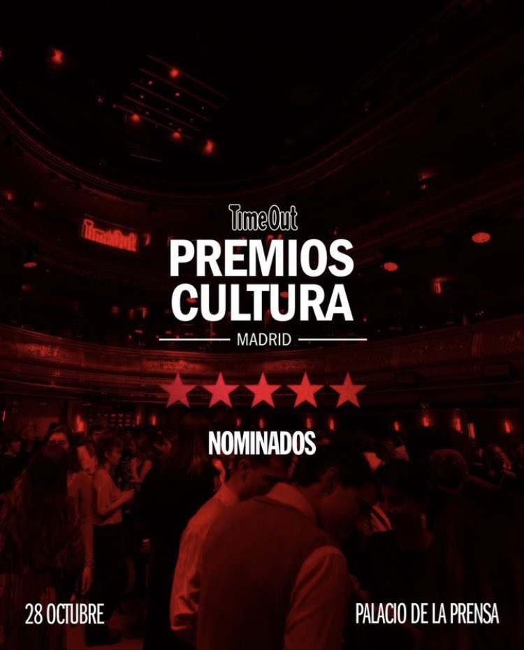 barbaroslos's tweet photo. Hoy se entregan los Premios de la Cultura de @TimeOutMAD y nos han nominado a Mejor Creador.

La verdad es que una nominación a Mejor Creador es un poco como que te digan: céntrese señor, ya está bien con los jueguecitos, ya tiene usted una edad.

🫏🫏⬇️ https://t.co/Do1vUFC832