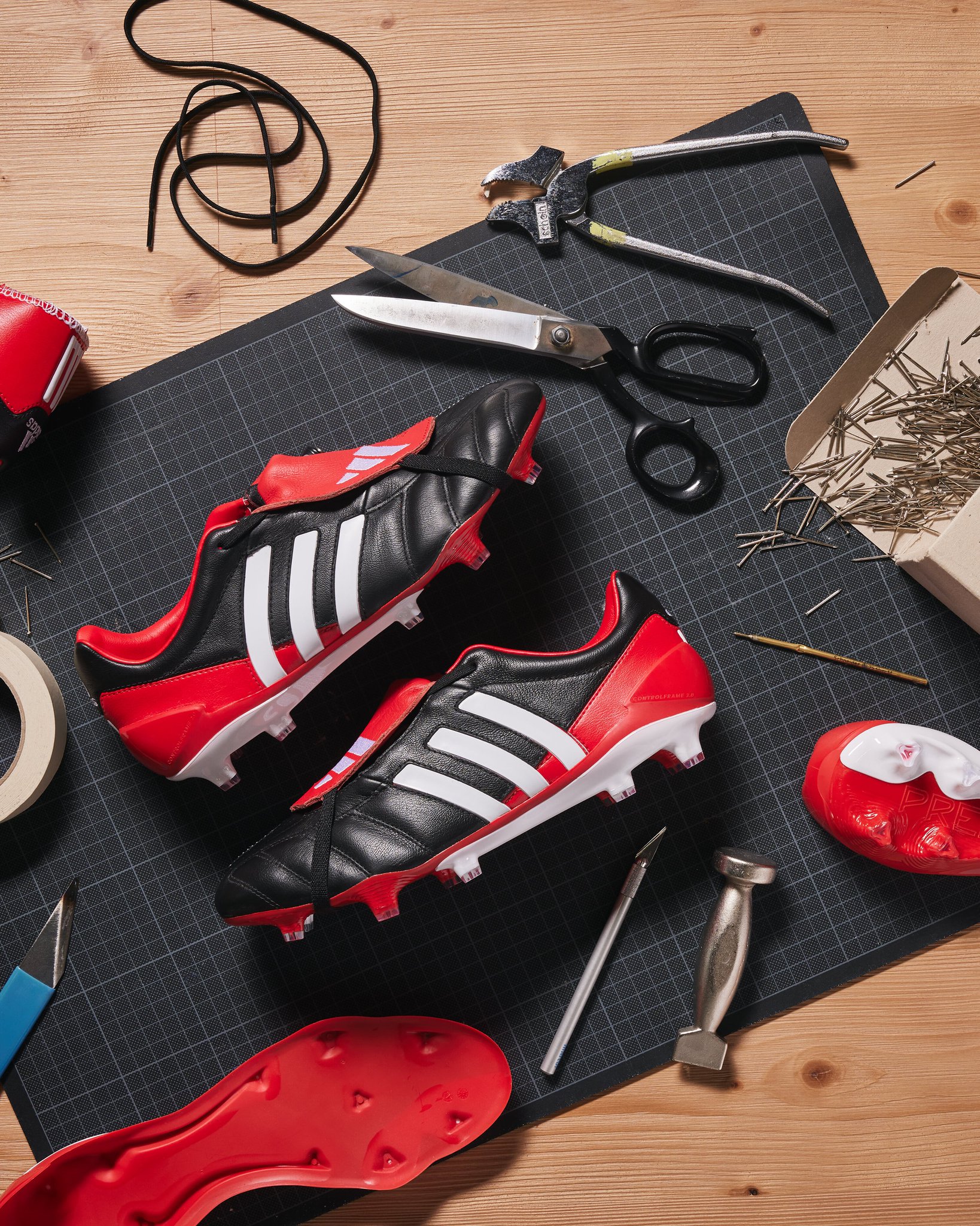 2002W日韓杯オリジナル　adidas プレデターマニア　当時物　265 アディダス プレデターマニア SG ジャパン ブルー 2002 日韓