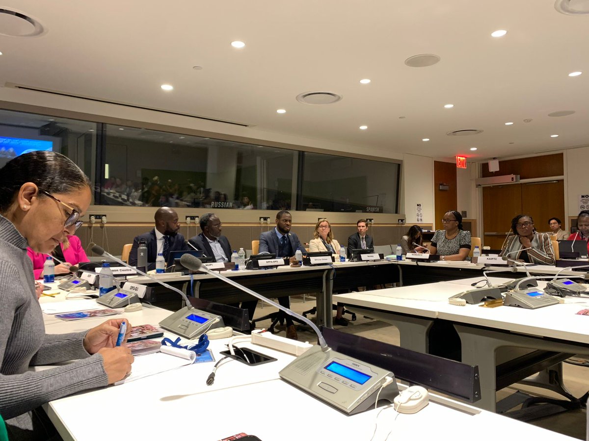 Ahead of the open debate on WPS, <a href="/EffectivePOps/">Effectiveness of Peace Ops Network (#EPON)</a> launched its study on #WPS in MONUSCO at the <a href="/UN/">United Nations</a>. #CCCPA was pleased to contribute to this study which offers key insights into advancing the WPS agenda in 🇺🇳 #peacekeeping.   

👉 Check out the study here: nupi.no/en/publication…