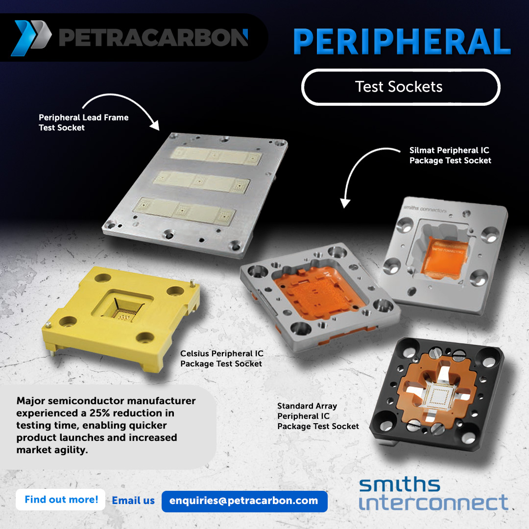 PetracarbonSG's tweet image. Our PoP #TestSocket and Peripheral Package Test Socket are designed to meet the demands of high-performance #testing in a variety of applications, including consumer #electronics, #automotive, and #telecommunications.
Find out more, visit petracarbon.com