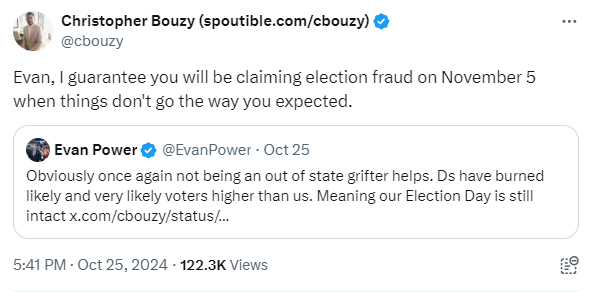cbouzy's tweet photo. "Let's make it too big to rig..."

I tried to warn ya'll. Evan has been touting the "1,000,000+ registration advantage" and early vote lead to set the stage for a rigged election narrative. "How could Democrats flip Florida when we had such an early vote lead?" https://t.co/zOgctZ5DyV