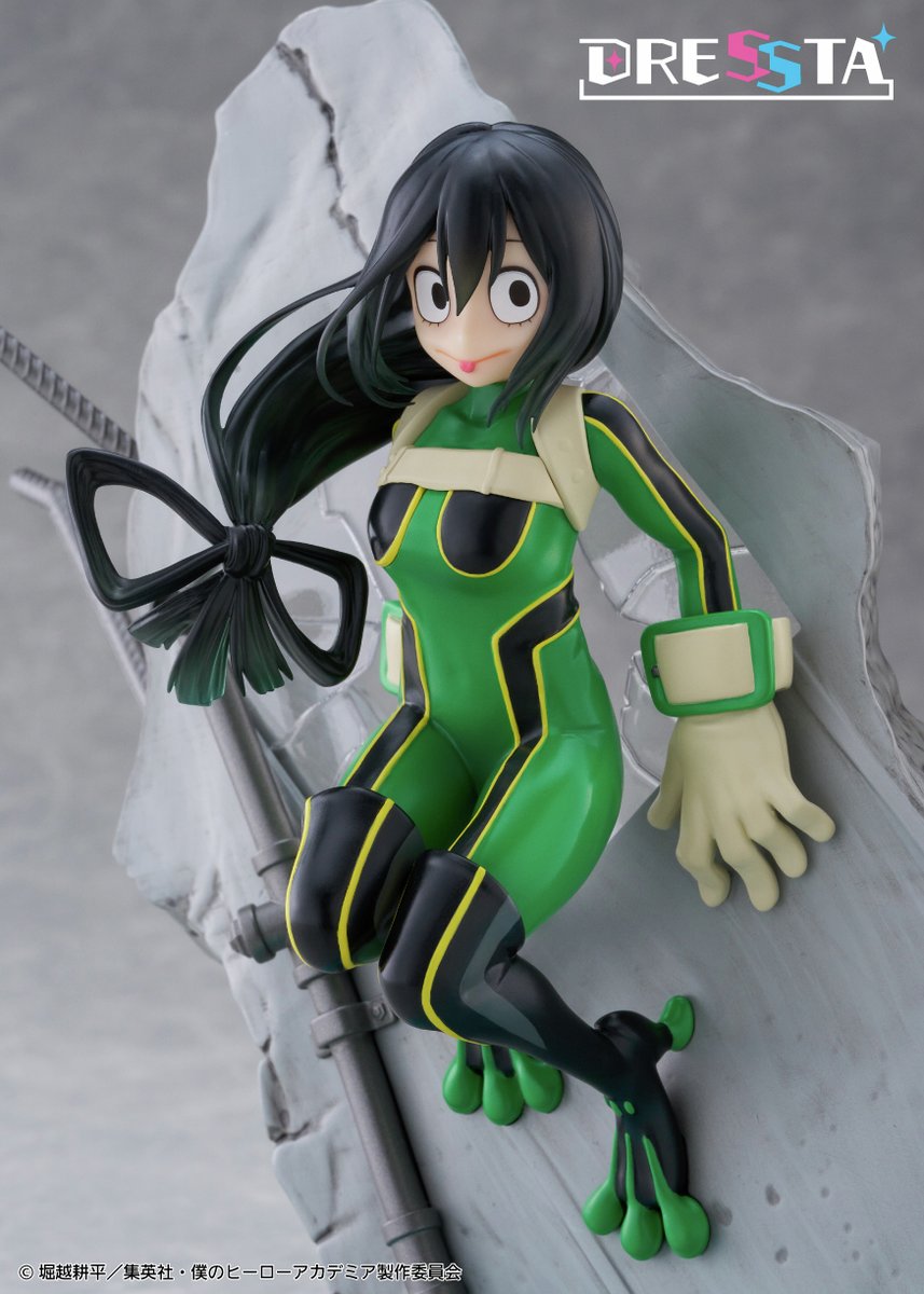[僕のヒーローアカデミア]DRESSTA 蛙吹梅雨 予約受付中／ 「＃僕のヒーローアカデミア ＃DRESSTA ＃蛙吹梅雨」 新