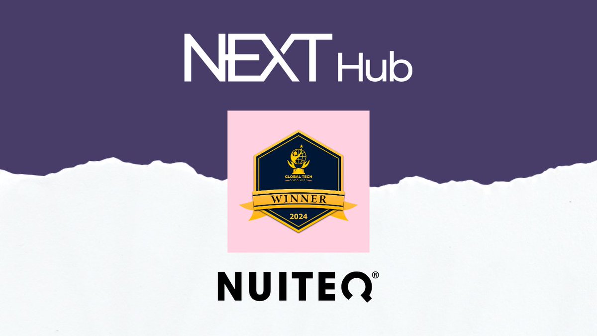 NUITEQChorus's tweet photo. The NEXT Hub has been honored with the 2024 Global Tech Award 🏆 in the Educational Technology category!
We are excited to share this recognition of our innovative product. Discover the NEXT Hub here: https://t.co/qgDhO0t6nE.
#EdTech #GlobalTechAwards #NEXTHub #NUITEQ https://t.co/YmbI8LvVQM