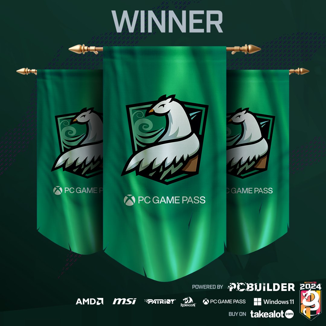 🚨 <a href="/PCBuilderZA/">PCBuilderZA</a> #MYTHIC24 WINNER ‼️🚨

🕹️ Congratulations to #HousePCGamePass, the winner of the Mythic24 Community Challenge  ‼️ #CODZA will be getting a 💰R20 000 Tournament for Mythic Season 2 ‼️💥

ℹ️ More info/Sign up👉 acgl.gg/mythic/t/128909

In Partnership with <a href="/AMDGaming/">AMD Gaming</a>