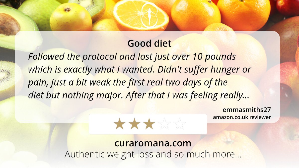 lesliekenton's tweet photo. Good diet  
 Followed the protocol and lost just over 10 pounds which is exactly what I wanted. Didn't suffer hunger or pain, just a bit weak the first real two days of the diet but nothing major. After th...  
 #cura #weightloss #health #detox #lowcarb … https://t.co/aRWlMiPmdO https://t.co/fQFKSR9Px1