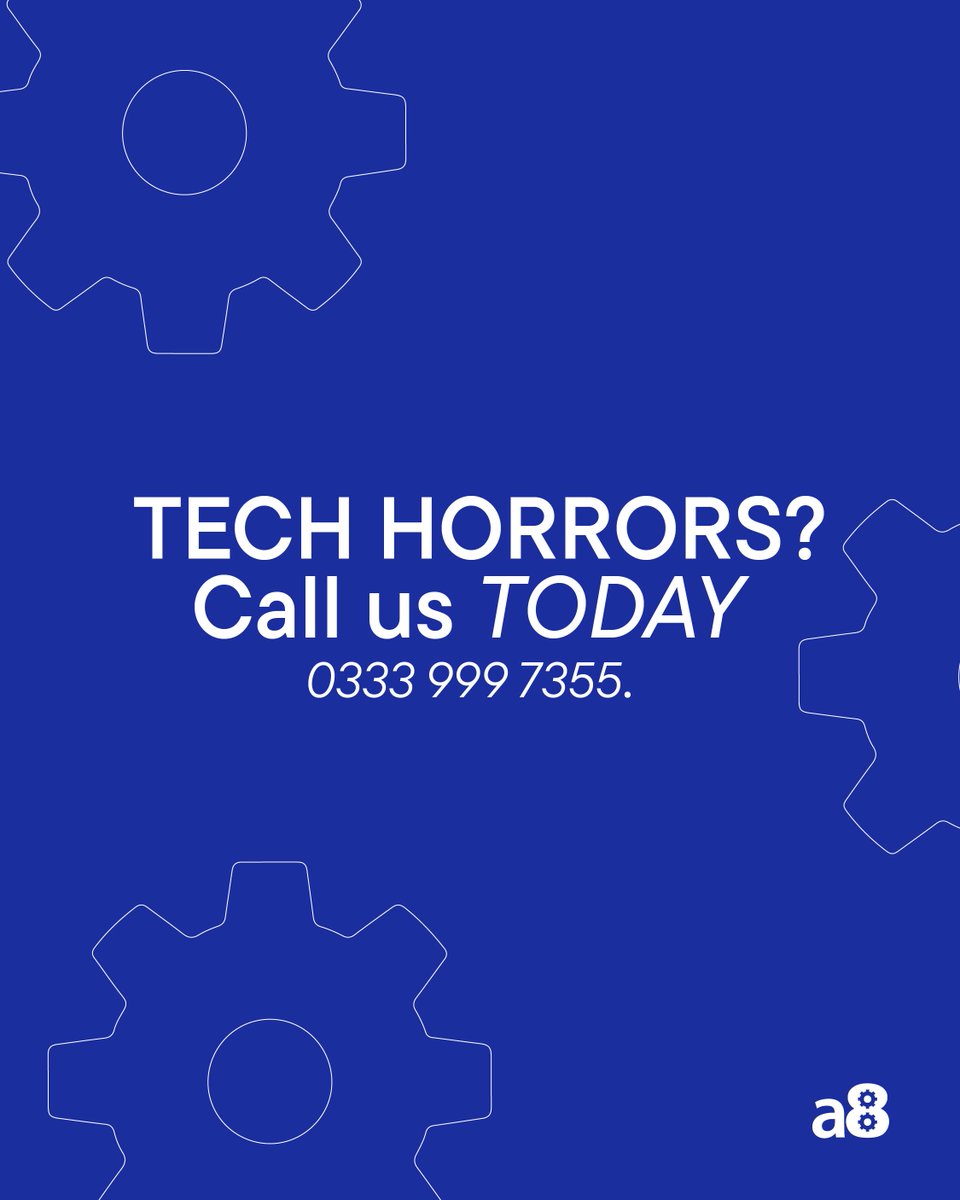 active8mt's tweet photo. Don’t let your tech haunt you this Halloween! Our experts are here to banish those spooky glitches 🎃

#halloween #october #tech #techsupport #techpartner #computer #itmanagement #active8 #uk #technology #macsupport #windowsupport #print #telephony #stressfreetech #techprovider https://t.co/pRQLi1yqw4