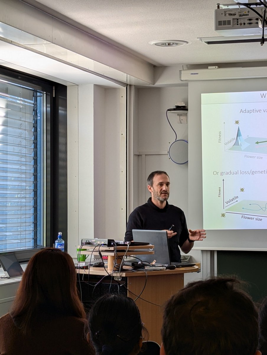 MPIMP Potsdam Golm 🌱🧪 (@mpimp_potsdam) on Twitter photo If we could 'replay the tape of evolution', would the world still look the same? Thanks a lot to <a href="/SicardAdrien/">Adrien Sicard</a> from the Department of Plant Biology at SLU for sharing his insights about the factors for the development of self-fertilization in plants with us today! 🌸 If we could 'replay the tape of evolution', would the world still look the same? Thanks a lot to <a href="/SicardAdrien/">Adrien Sicard</a> from the Department of Plant Biology at SLU for sharing his insights about the factors for the development of self-fertilization in plants with us today! 🌸
