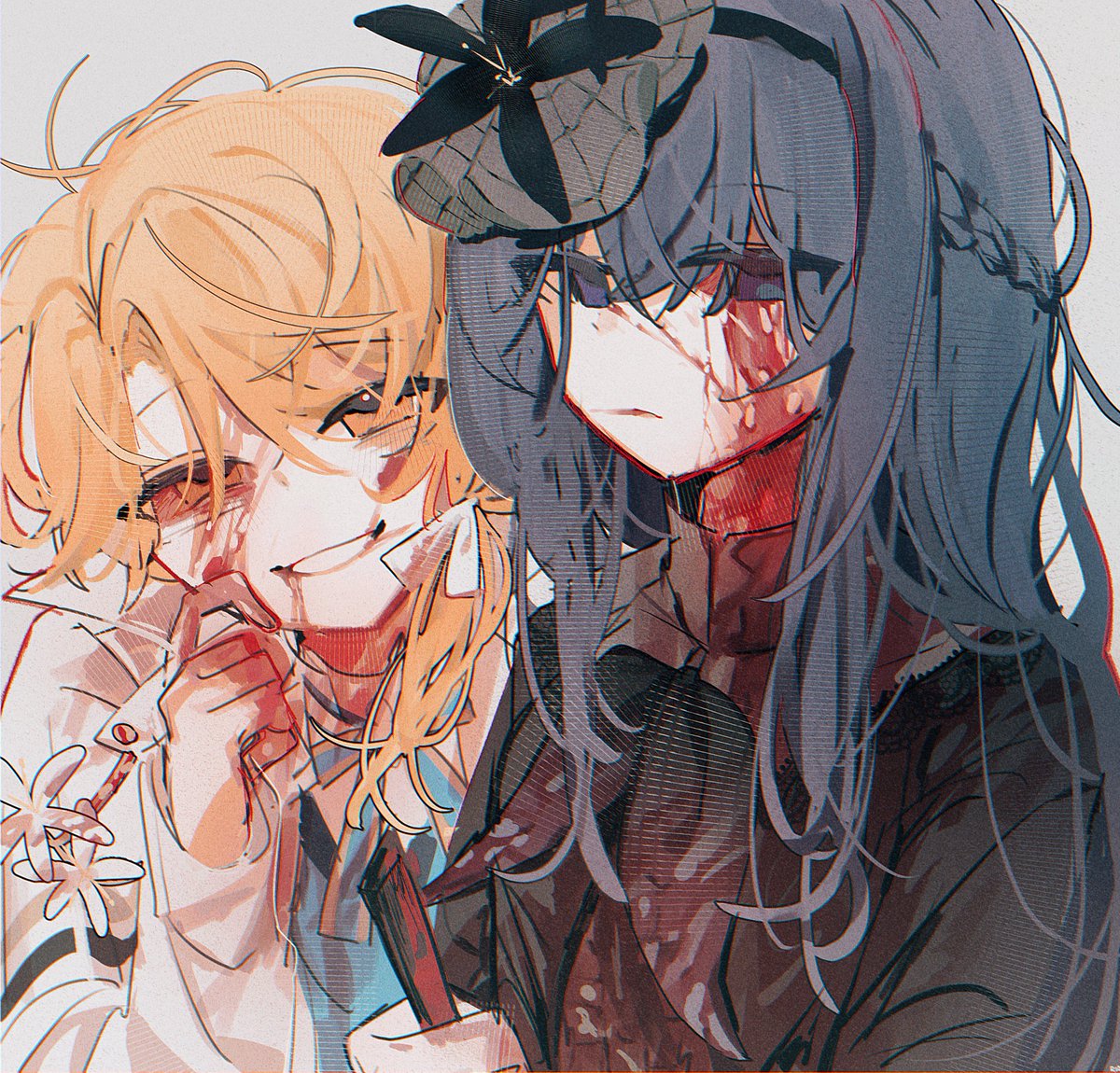 ria_liaa_'s tweet photo. 🌟&amp;❄️ tw blood https://t.co/HOyX7N3Fvw