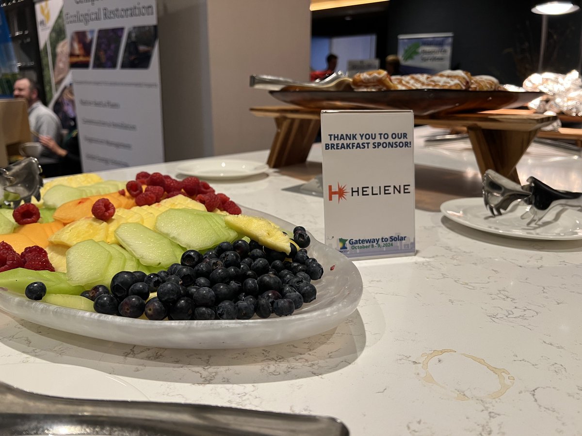 helienesolar's tweet photo. ๐ธA few great shots from MnSEIAโs #GatewaytoSolar Conference last week!
Missed us the conference? Reach out to sales@heliene.com to set a meeting with our team!
#solarevents #ussolar #madeinAmerica https://t.co/3iqO3YO5jV