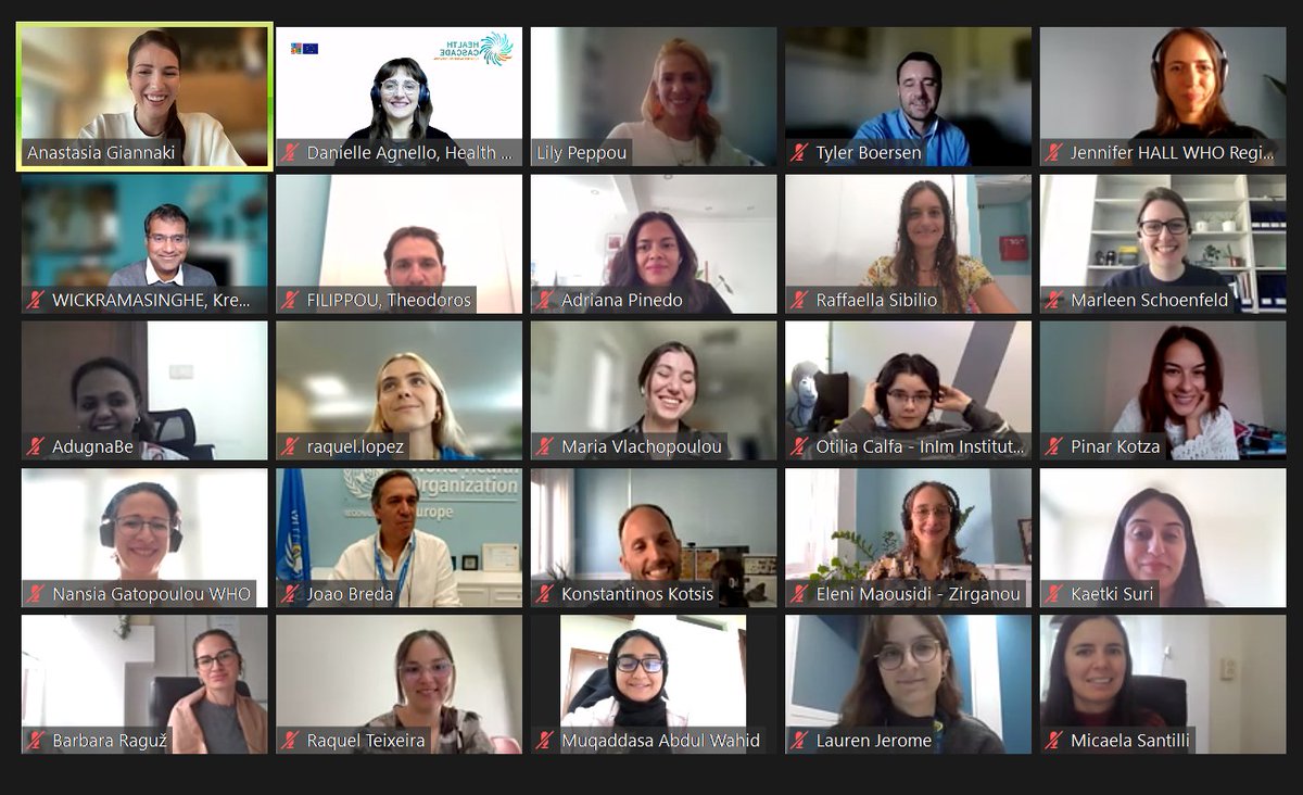 DannyAgnello_GH's tweet photo. Thank you @WHO_Europe for the great ECR Network meeting looking into #Cocreating #mentalhealth campaigns!

My breakout group discussed potential barriers to #youth #participation, see some reflections &amp; more about it here: https://t.co/MwOOuu76MV https://t.co/vSNgV3pveN