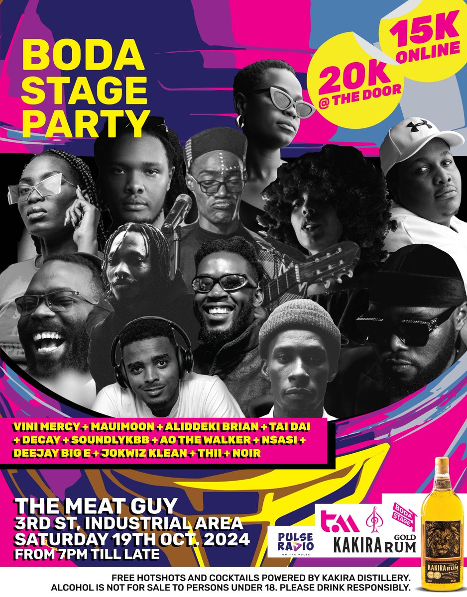 MrBigyemano's tweet photo. The Oontz Oontz Oracle @Nsasi_ug will be making @TheMeatGuy256 SHAKE this Saturday!! Get your tickets now!

https://t.co/CMjovBNkT3 https://t.co/HV3f9j6EMx