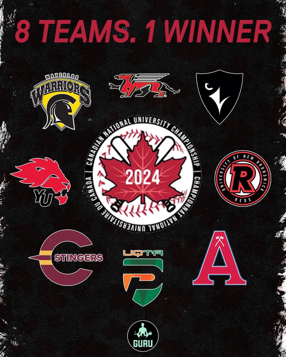 CANADIAN NATIONAL UNIVERSITY CHAMPIONSHIP 🍁 ⚾️ 

Starts Tomorrow!