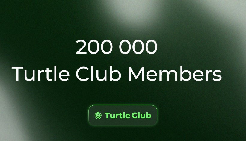 200,000 TURTLE CLUB MEMBERS 🎊

A huge THANK YOU to every Turtle! This milestone is a testament to the amazing community we've built over the past few months.

To all the newcomers, welcome aboard! We’ve compiled a list of resources, documents, and tweets that will help you