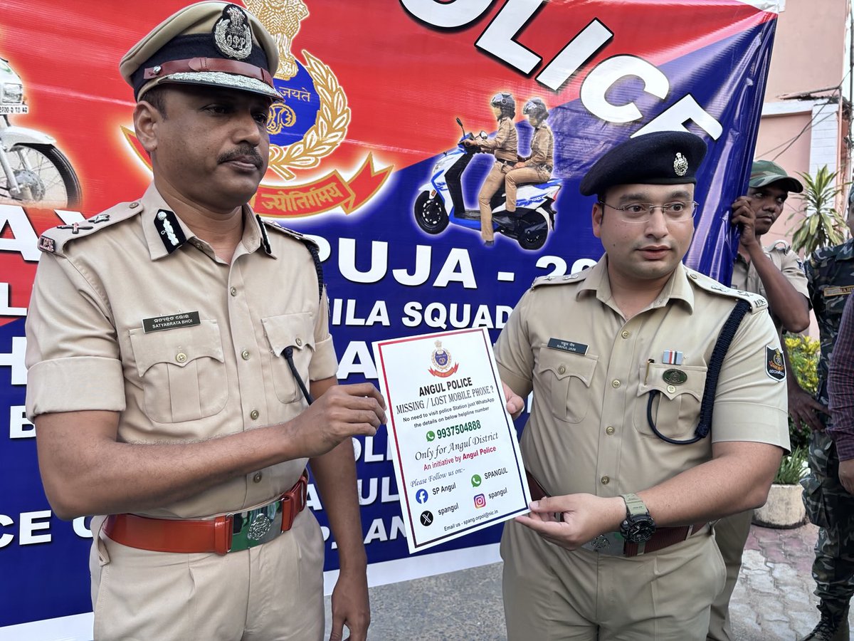 PatitapabanSa11's tweet photo. A good initiative by Angul police https://t.co/eftr48W5yK