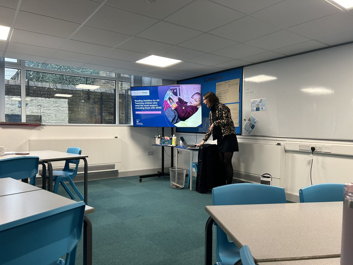 GreatHeightsHub's tweet image. Kicking off our first session of our ⭐️NEW⭐️ CPD programme: Reading Ambition for All, led by Jess Mellor of @GREATHEIGHTSRS 
Expecting some great discussions and knowledge sharing today! 
#readingforall #everychildareader