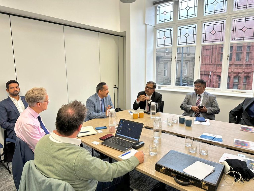 India in Birmingham (@cgi_bghm) on Twitter photo CG <a href="/venkatifs/">Venkatachalam M</a> addressed the India UK healthcare meeting at @Astonuniversity & welcomed Indian delegation comprising leaders from private hospitals across 🇮🇳 Hosted by <a href="/biztradegovuk/">Department for Business and Trade</a> the meeting explored partnerships with UK healthcare stakeholders & exchanged best practices. CG <a href="/venkatifs/">Venkatachalam M</a> addressed the India UK healthcare meeting at @Astonuniversity & welcomed Indian delegation comprising leaders from private hospitals across 🇮🇳 Hosted by <a href="/biztradegovuk/">Department for Business and Trade</a> the meeting explored partnerships with UK healthcare stakeholders & exchanged best practices.