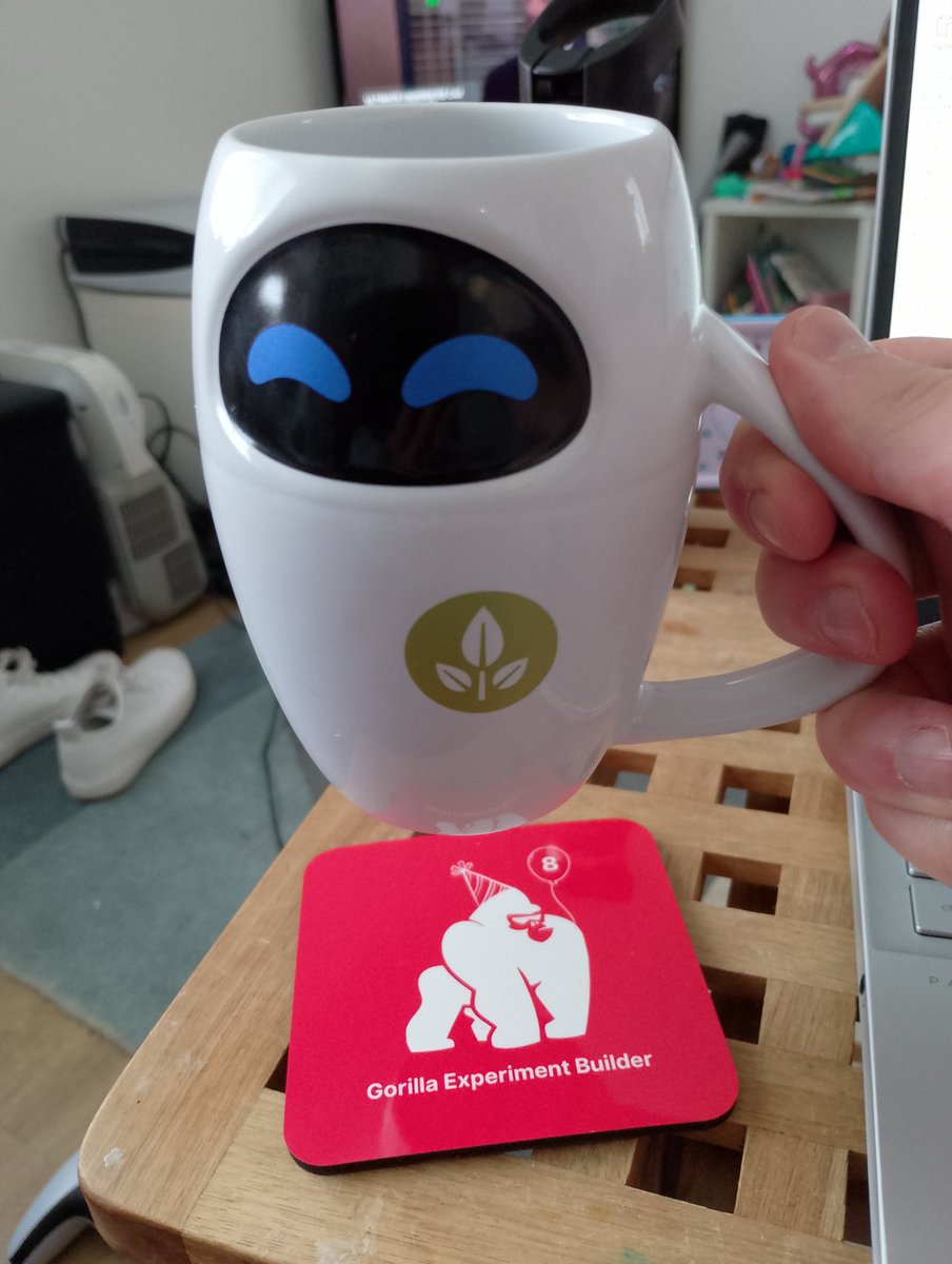 Joshua March (@joshuamarch20) on Twitter photo What's this in the mail?? A bird? A plane? No! It's my coaster from <a href="/GorillaPsyc/">Gorilla Experiment Builder</a> !! XD love it! What's this in the mail?? A bird? A plane? No! It's my coaster from <a href="/GorillaPsyc/">Gorilla Experiment Builder</a> !! XD love it!