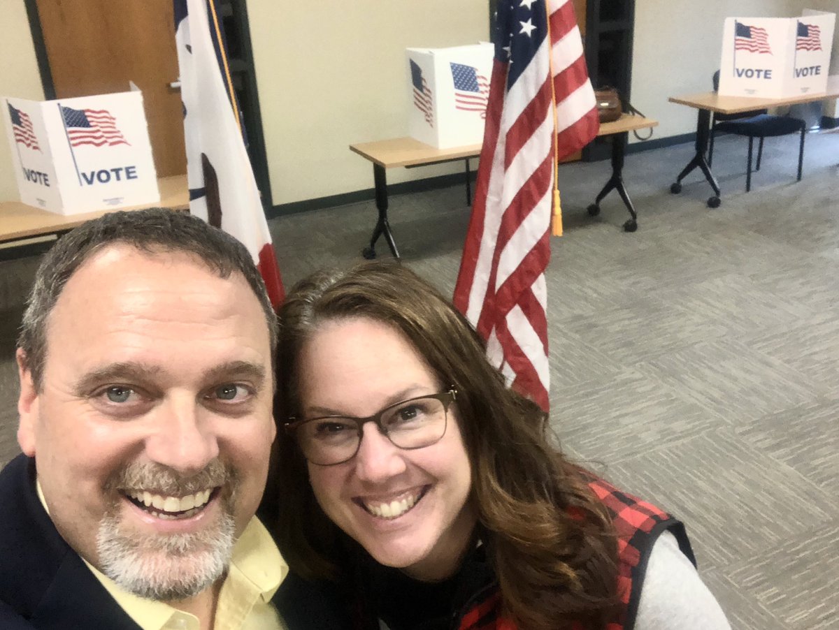 Happy Anniversary to us!!!!! 🎉 

Oh…and today is the first day of in-person absentee voting… 🗳️