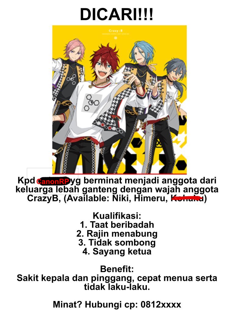 <a href="/SKUY2DFESS/">SKUY SEDANG HIYATOS</a> /// CIAOSSU!! Anda datang di saat yang tepat. Kami ada lowongan nih YBKA (yang buat kamu ajah). Bisa cek kualifikasi di bawah ini ya. Minat? Japri rite now! Interviewnya nanti langsung sama pak ketu yang ganteng ini. 👋