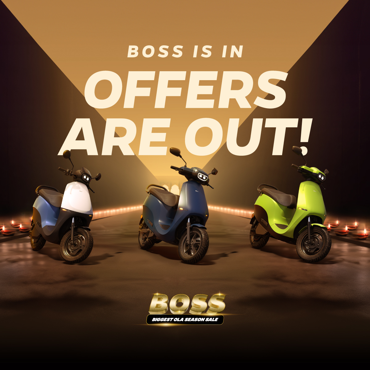 OlaElectric's tweet image. Make the most of this festive season. Make the most of BOSS offers. Act fast before you miss it!🏃

Click Here👉 bit.ly/4dFJBcJ

#BOSS24