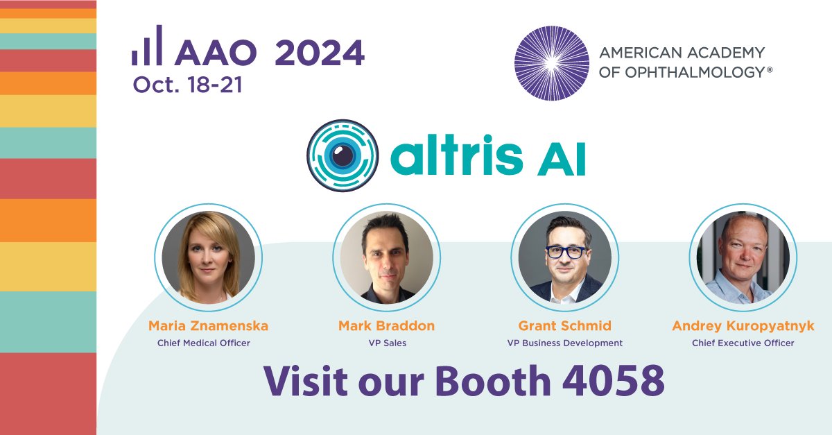 Altris - FDA, CE certified AI-powered OCT analysis tweet media