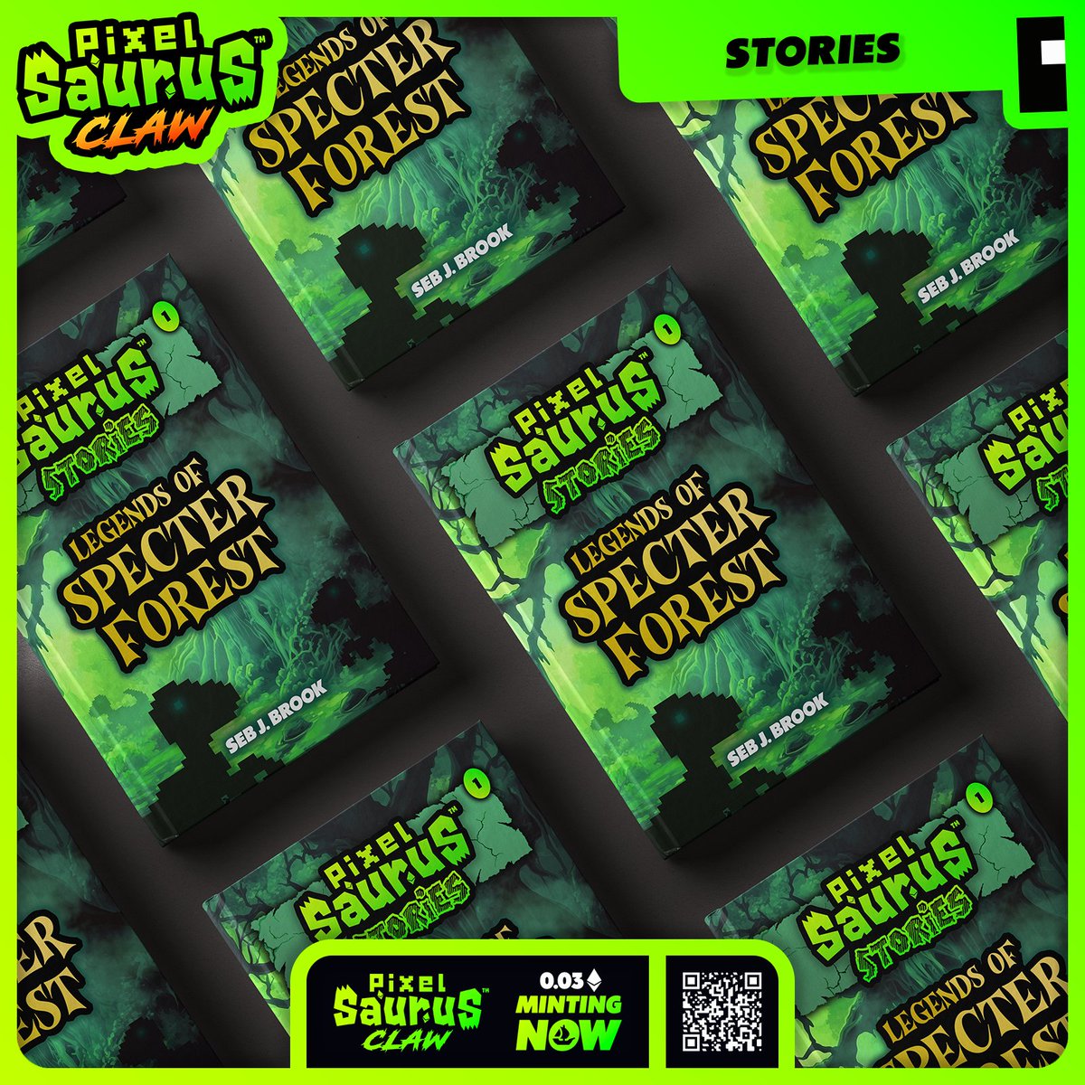 @drippp_BTC Fresh out the kitchen! The first-ever NFT tie-in adventure book on Amazon! 🔥📗🦕🦖🌋