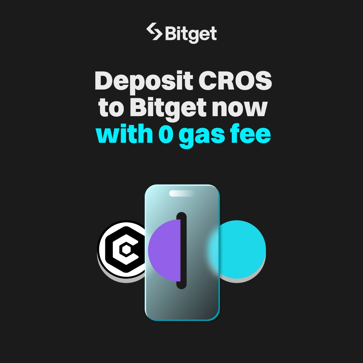 bitget's tweet image. You can now deposit $CROS to #Bitget with 0 gas fee! 

Simply go to ➡️ cros.world/points and complete Bitget tasks.

RT to win $5,000 CROS! 
✅ Follow @bitgetglobal @CrosWorlds &amp;amp; RT 
✅ 200 winners * 25 CROS each 

#CROSlistBitget