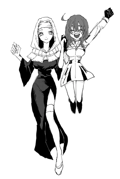 絆15記念のときの絵と岡田とキアラ 