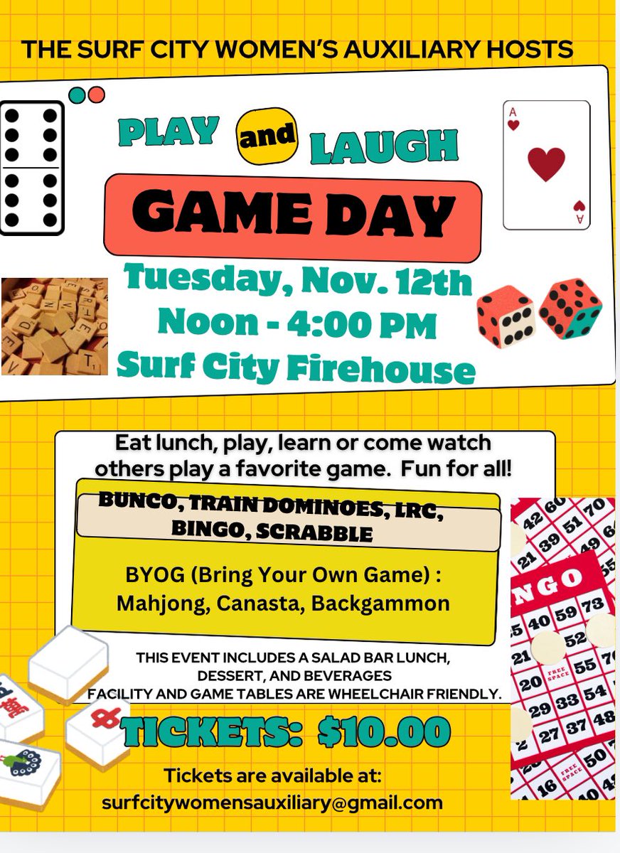 Fundraiser at the Surf City Firehouse!