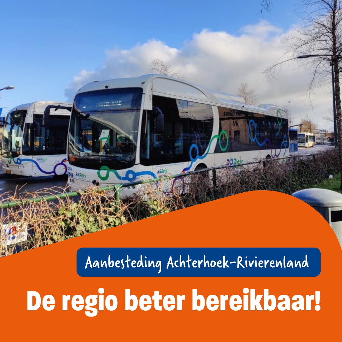 OV IN DE REGIO | Met deze aanbesteding wordt de regio  weer beter bereikbaar met het OV.
Een aantal resultaten:
🚌 Aansluitende buslijnen
🏠Bereikbare kleine kernen
🚉 RegioExpres

Mede door de inzet van gedeputeerde @klaasruitenberg wordt Gelderland steeds bereikbaarder!