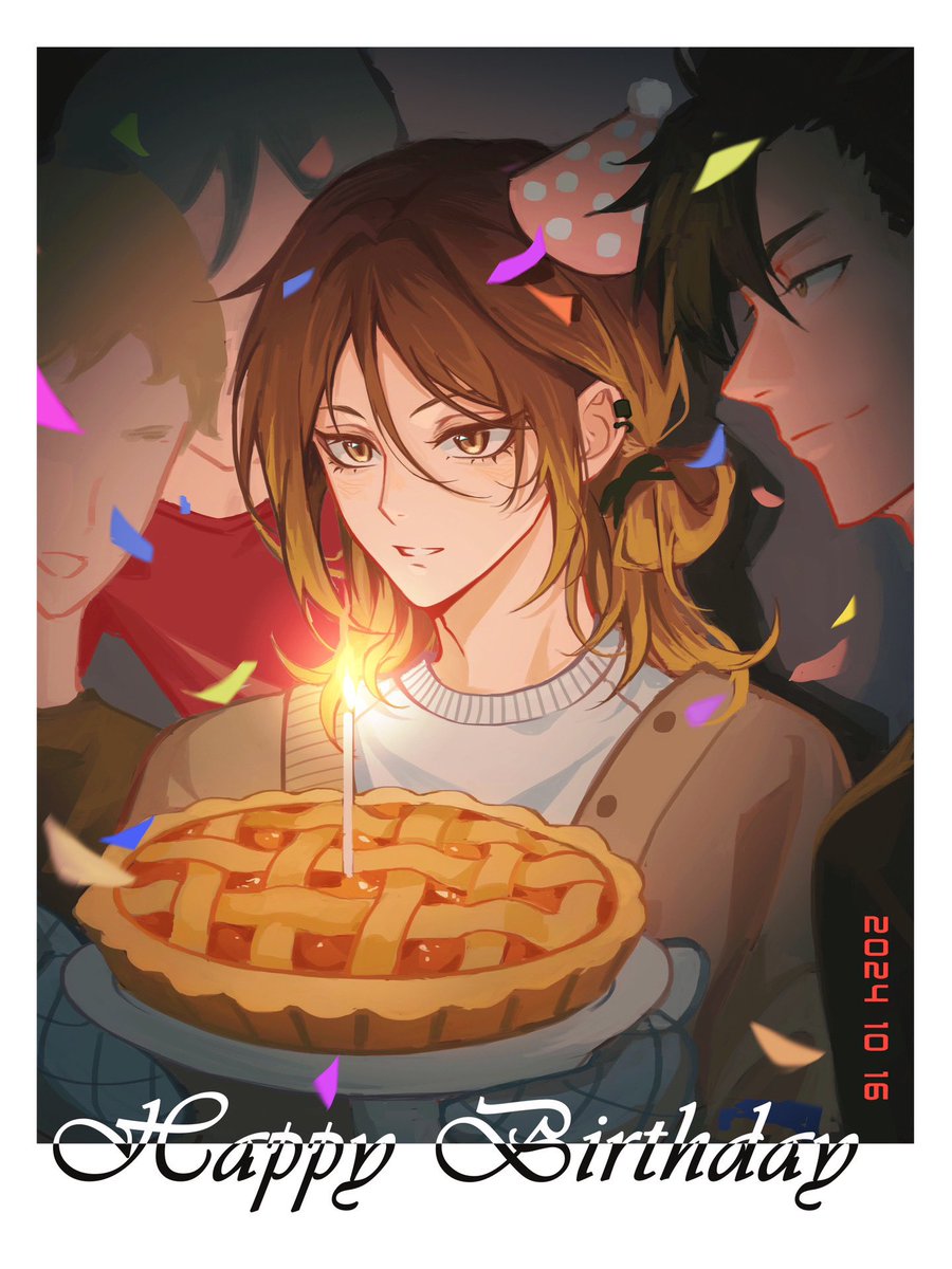 🎉
#孤爪研磨生誕祭2024 
#10月16日は孤爪研磨の誕生日
#ハイキュー    #KenmaKozume #kurootetsurou #Kuroken #孤爪研磨 #黒尾鉄朗 #黑研 #排球少年