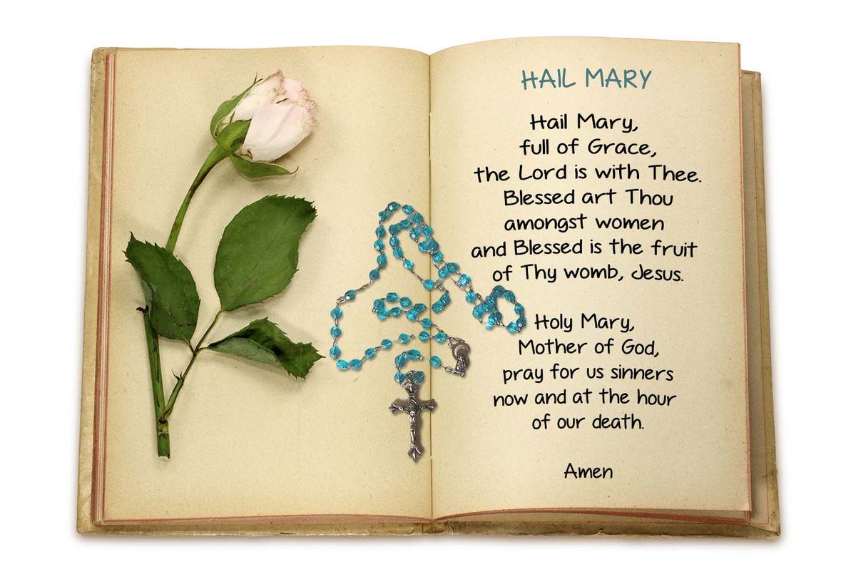 stabletchley's tweet photo. October is the month of the Holy Rosary! What is a Rosary? It is a Catholic prayer based upon the Bible, focussing on events in the life of Jesus and Mary, the Mother of Jesus. https://t.co/s7p8HG6pvh