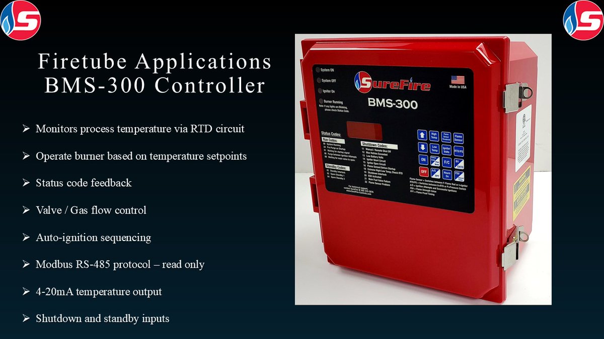 SureFireBMS's tweet photo. #surefirebms #manufacturing #engineering #industrialequipment #oilandgas #oilandgasindustry #madeinUSA #energysolutions #compliance #epa #safety #combustion https://t.co/gCwk5qIRwR