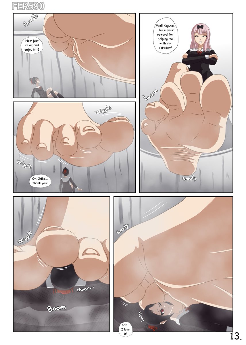 FER5901's tweet photo. The Goddess Fujiwara Pg. 13

Chika was saved thanks to Kaguya, she deserves it

Thanks to Tethys for supporting this project!

Hope you like it, have a nice day, and follow for more! ^^

#giantess #SizeTwitter #巨大娘 https://t.co/mEdTGQTJpp