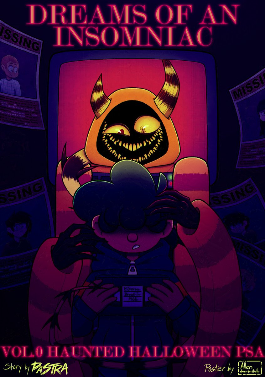 FINALLY! After months the poster(s) are done!
Main reason for the long time is me being indecisive about the colors!
I also decided to design Tommy Merrick and the missing children for this poster.

#DOAI #pastraart