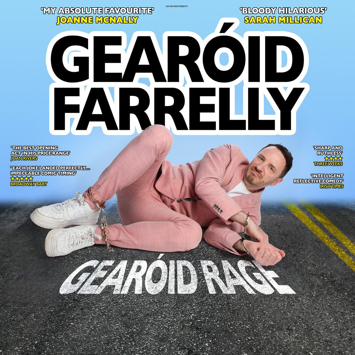 Roscommon ArtsCentre (@rosartscentre) on Twitter photo GEARÓID FARRELLY
SATURDAY 16 NOVEMBER | 8PM | €21
Gearóid Farrelly follows his mammoth Glamour Hammer tour with a hilarious new stand up show touching on the many, many, MANY things that make his blood boil.
Book your tickets here: roscommonartscentre.ticketsolve.com/ticketbooth/sh…
#Roscommon #Comedy GEARÓID FARRELLY
SATURDAY 16 NOVEMBER | 8PM | €21
Gearóid Farrelly follows his mammoth Glamour Hammer tour with a hilarious new stand up show touching on the many, many, MANY things that make his blood boil.
Book your tickets here: roscommonartscentre.ticketsolve.com/ticketbooth/sh…
#Roscommon #Comedy
