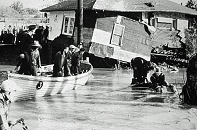 I could only imagine how much the press would be crying "climate change" if a hurricane in Canada today:

> killed 81 people in Toronto (31 on a single street), 
> left 1900 familes homeless, and 
> took out 40+ bridges.

...as Hurricane Hazel did 70 years ago on Oct 15, 1954.