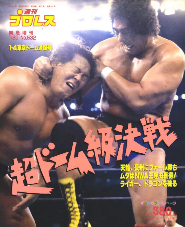 新日本プロレス半券1993年1月4日FANTASTIC STORYイン闘強導夢 週刊プロレス on X: 