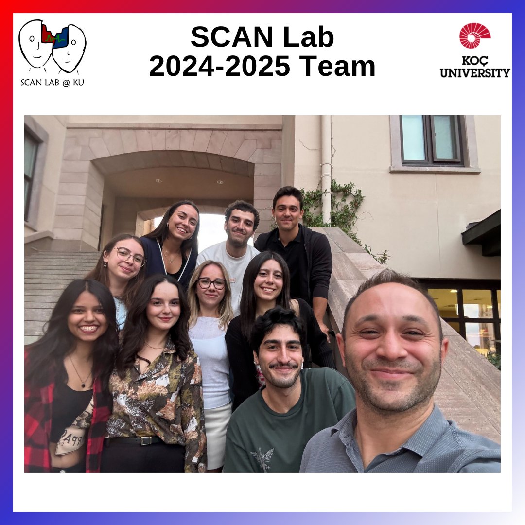 SCANLabKU's tweet image. 🍂 We welcomed the new academic term as SCAN Lab 2024-2025 team!🙌

📌Don&apos;t forget to check SCAN Lab website for more details about our lab and the members! 
scanlab.ku.edu.tr