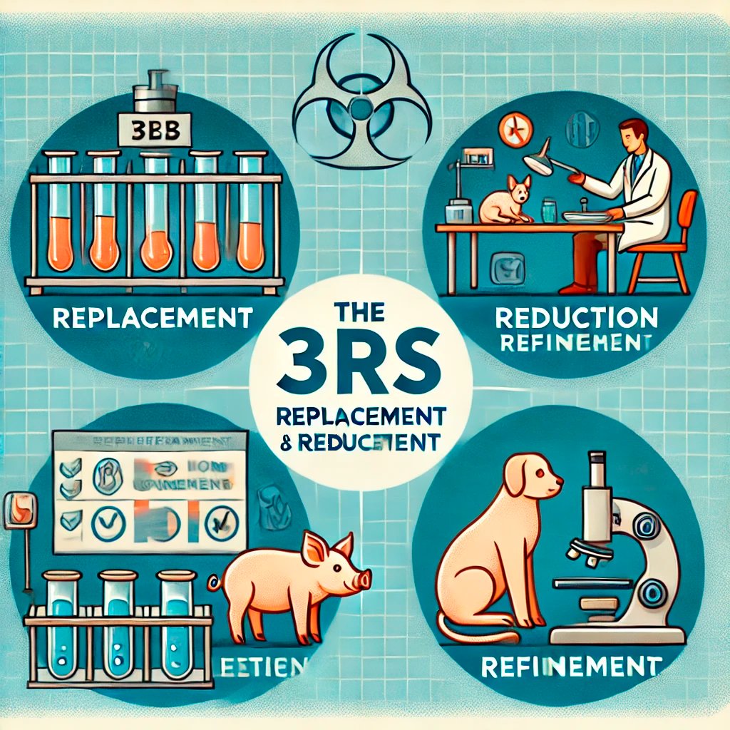 jivagorolo's tweet image. The 3Rs—Replacement, Reduction, and Refinement—guide ethical animal research. What challenges have you faced in applying these principles?
#3Rs #LabEthics #AnimalResearch